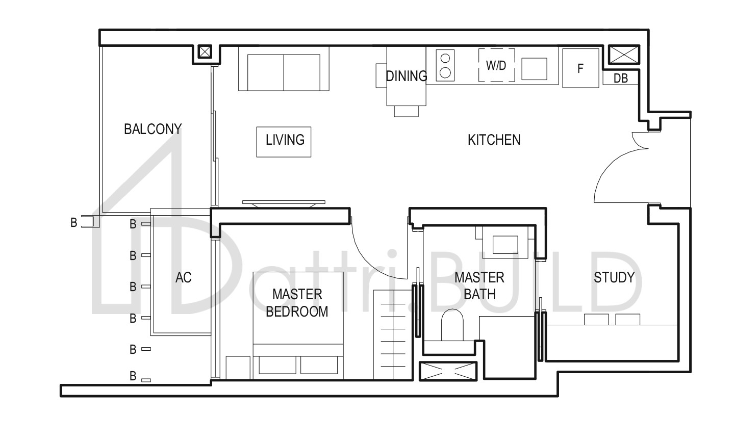 MIDWOOD (1+1)a floorplan (watermarked)