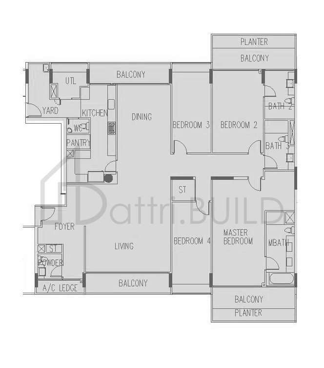THE INTERLACE F3(317) floorplan (watermarked)
