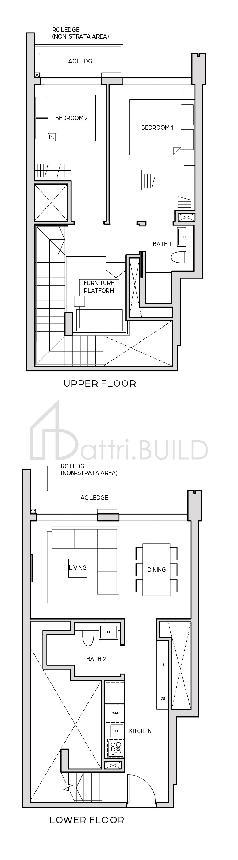 MIDTOWN BAY B5-DP floorplan (watermarked)