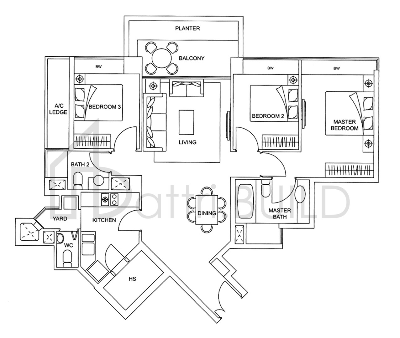 THE VISION B5 floorplan (watermarked)