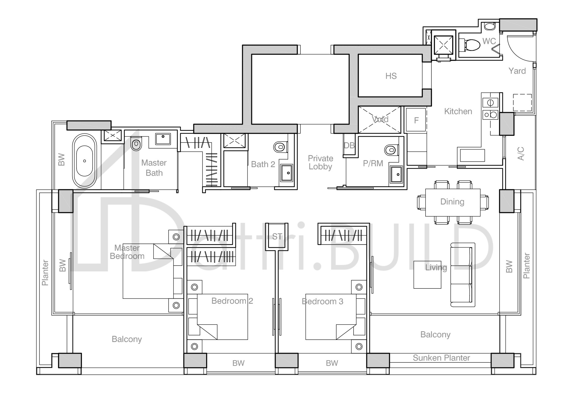 NOUVEL 18 C floorplan (watermarked)