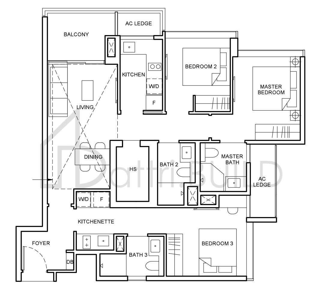 FORETT AT BUKIT TIMAH C2(DK) floorplan (watermarked)