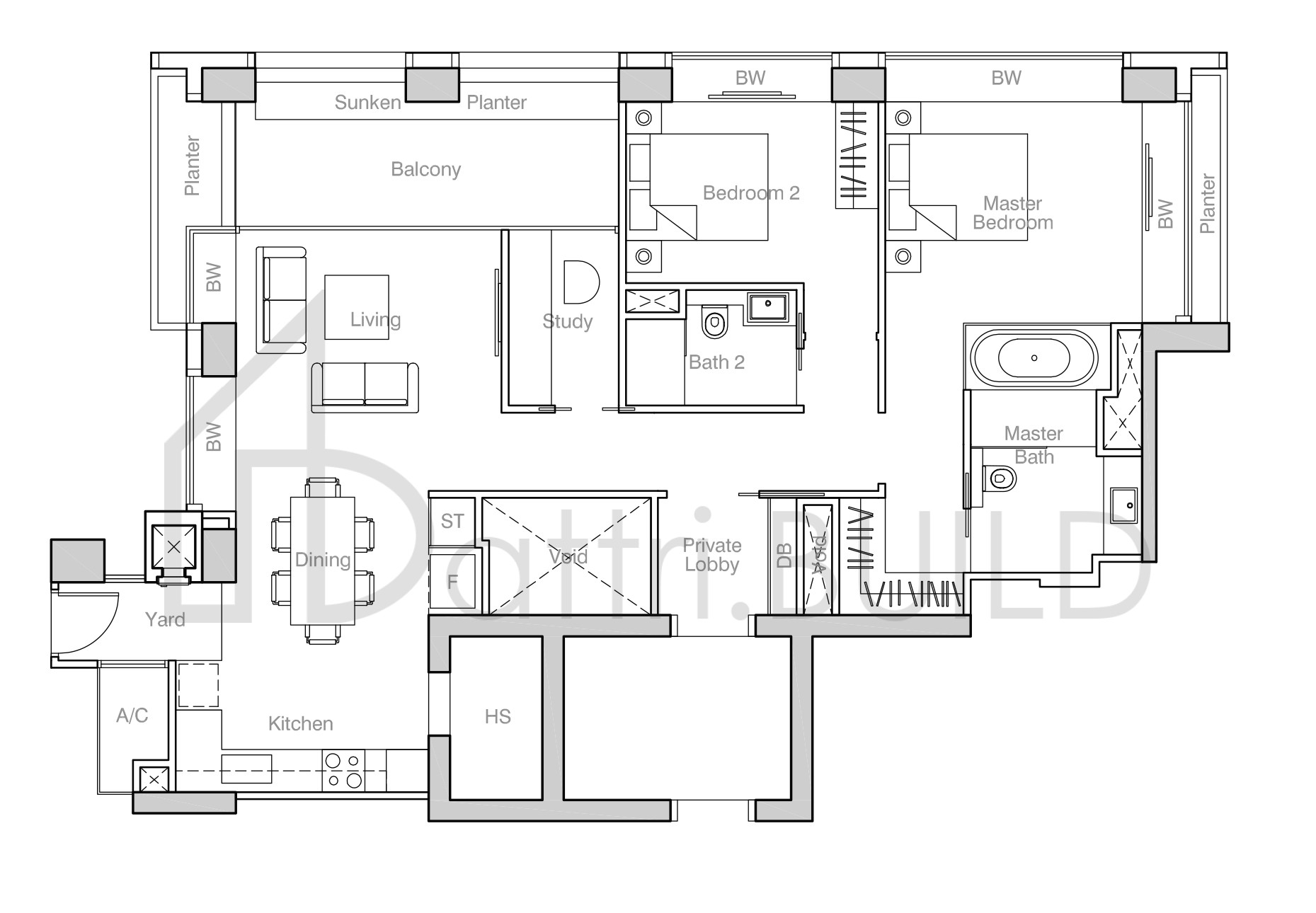 NOUVEL 18 B floorplan (watermarked)