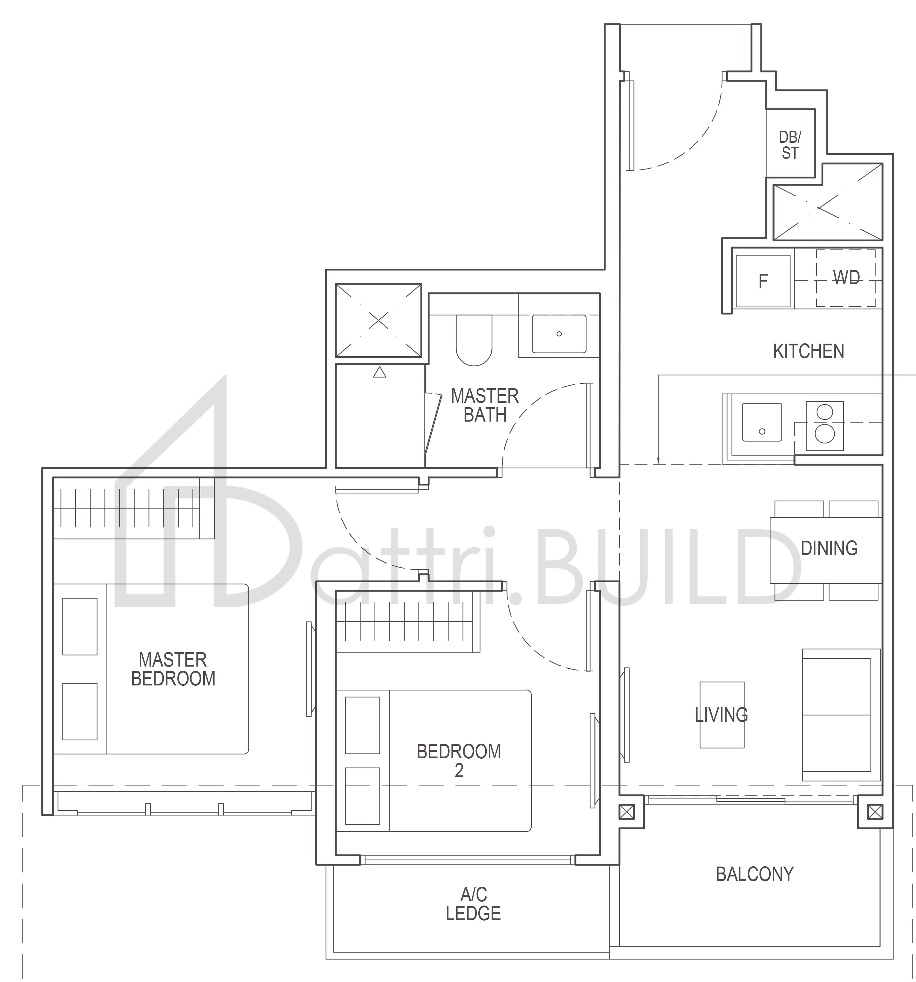 IRWELL HILL RESIDENCES B1L floorplan (watermarked)
