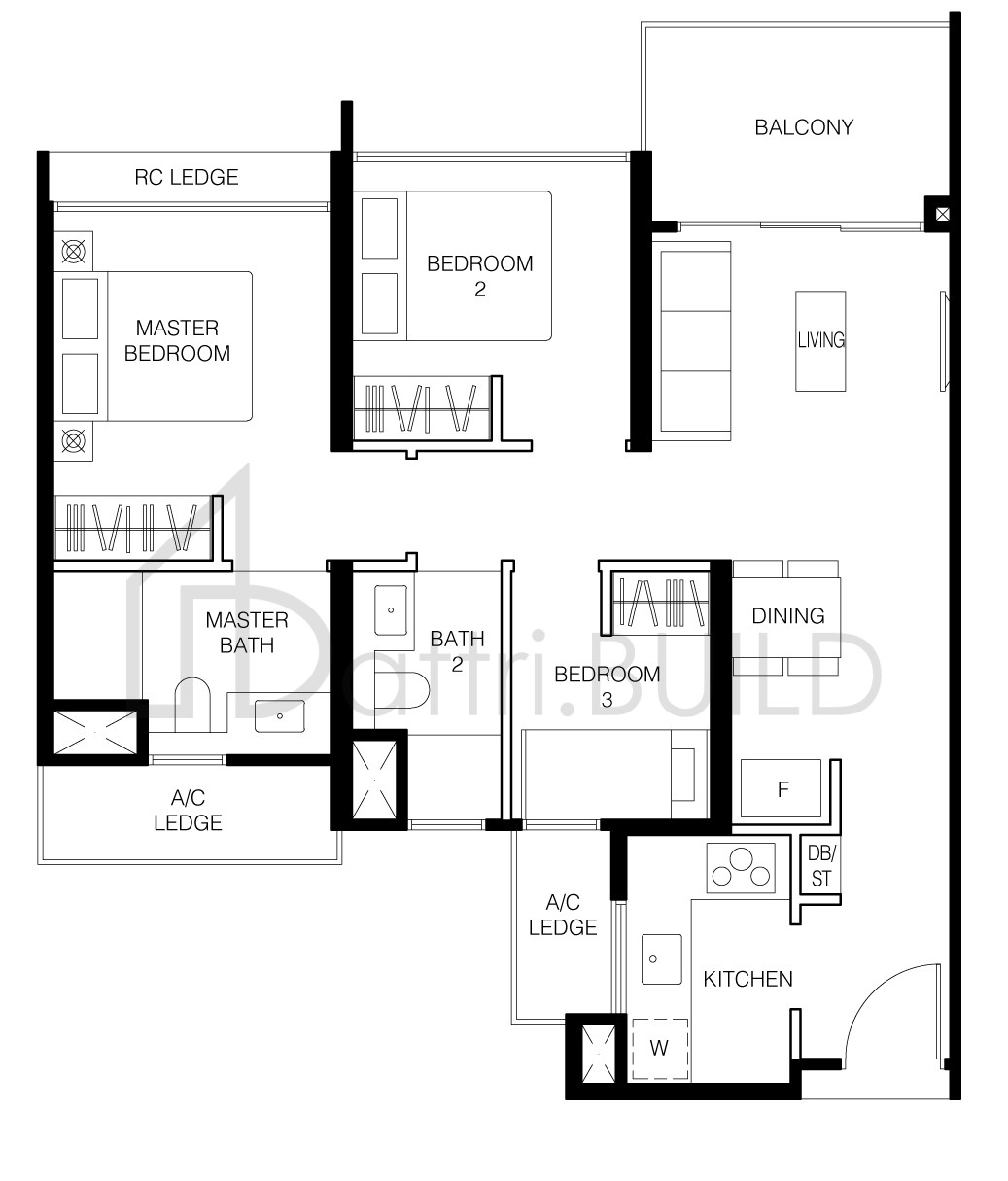 LE QUEST C1 floorplan (watermarked)