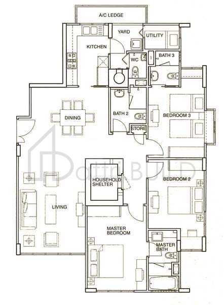 THE TRESOR C4 floorplan (watermarked)