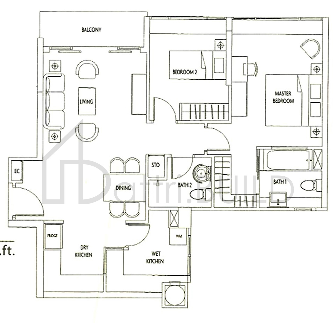 VISIONCREST B8d floorplan (watermarked)