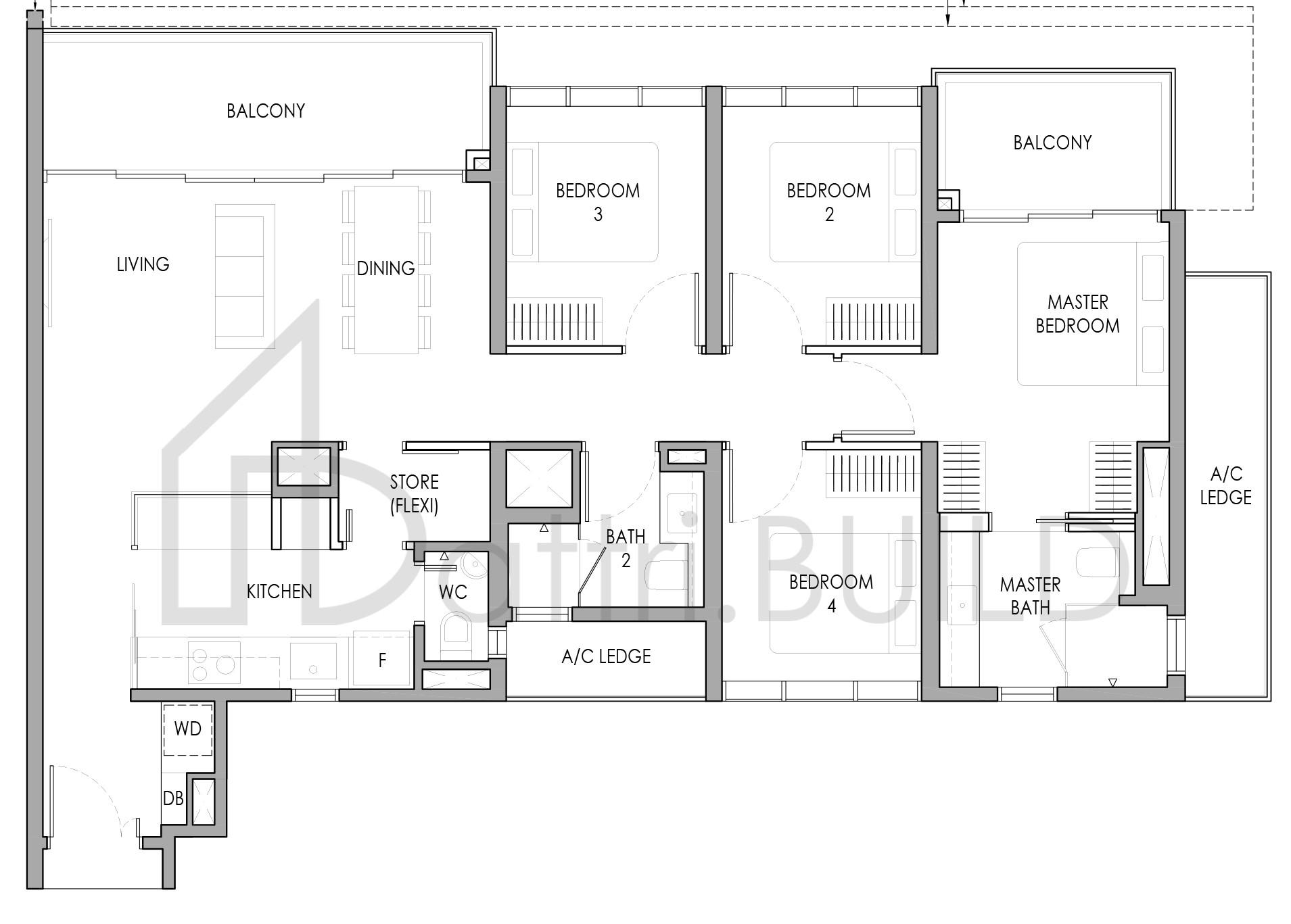 SENGKANG GRAND RESIDENCES D2PF floorplan (watermarked)