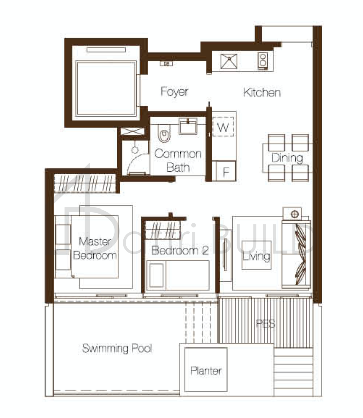 CLUNY PARK RESIDENCE B1G floorplan (watermarked)