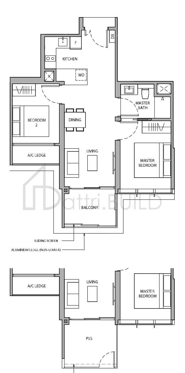 DAIRY FARM RESIDENCES 2A2-G floorplan (watermarked)