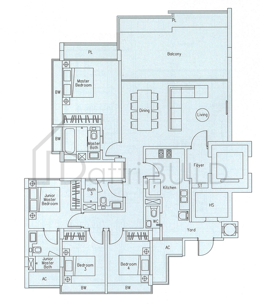 THE BEVERLY C6c floorplan (watermarked)