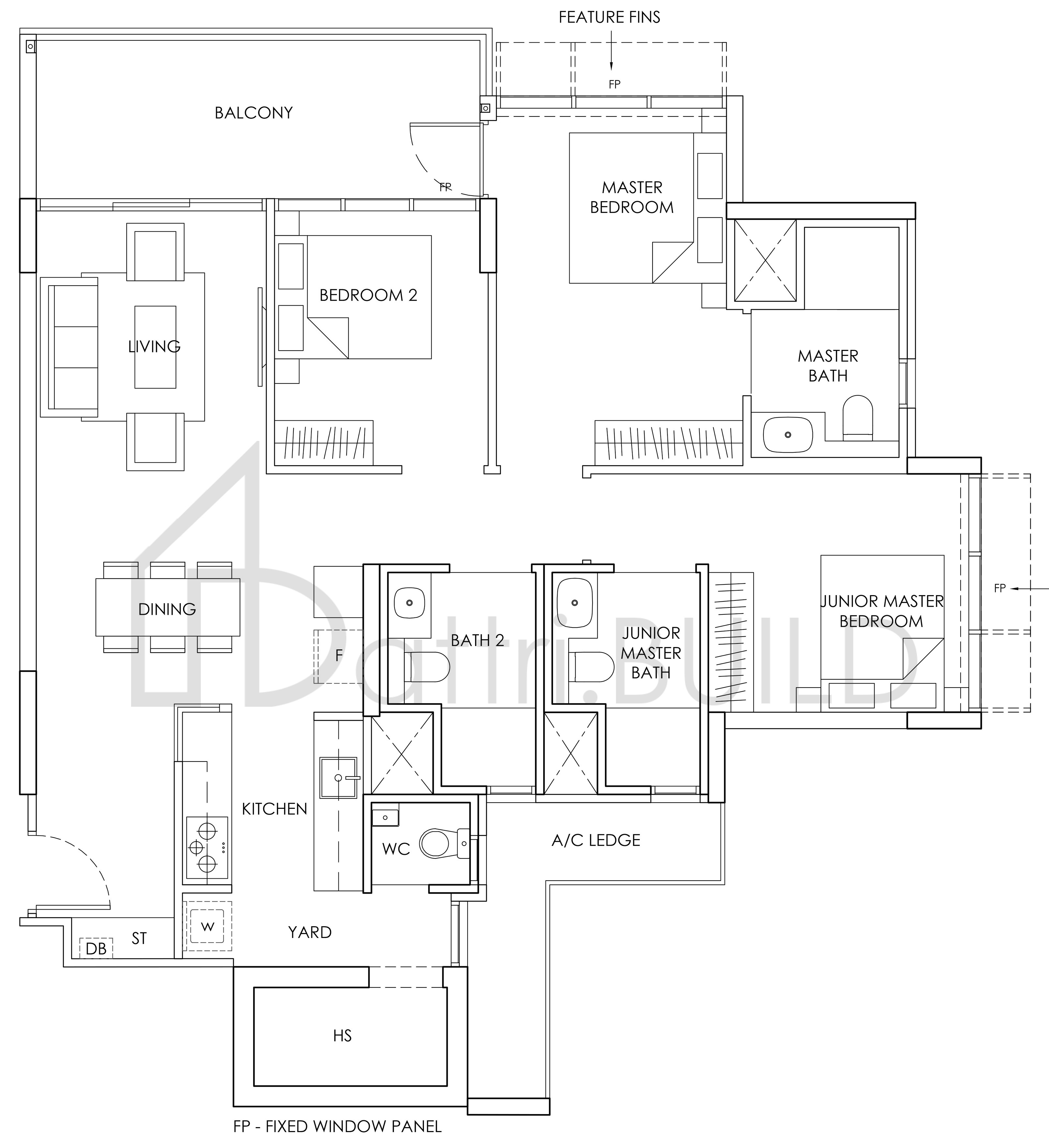 PROVENCE RESIDENCE C7 floorplan (watermarked)
