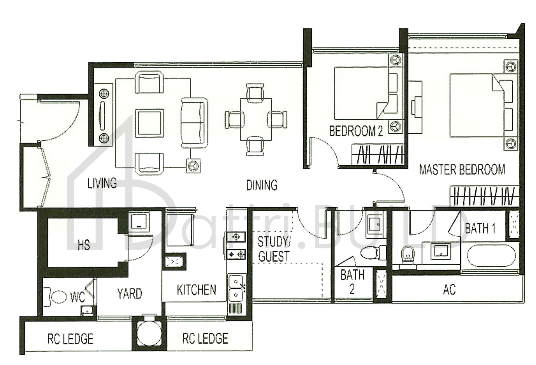 BELMOND GREEN B1b floorplan (watermarked)