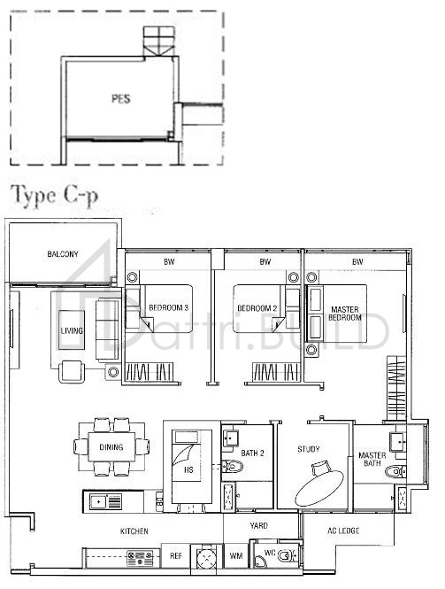 WATERFRONT WAVES C-p floorplan (watermarked)