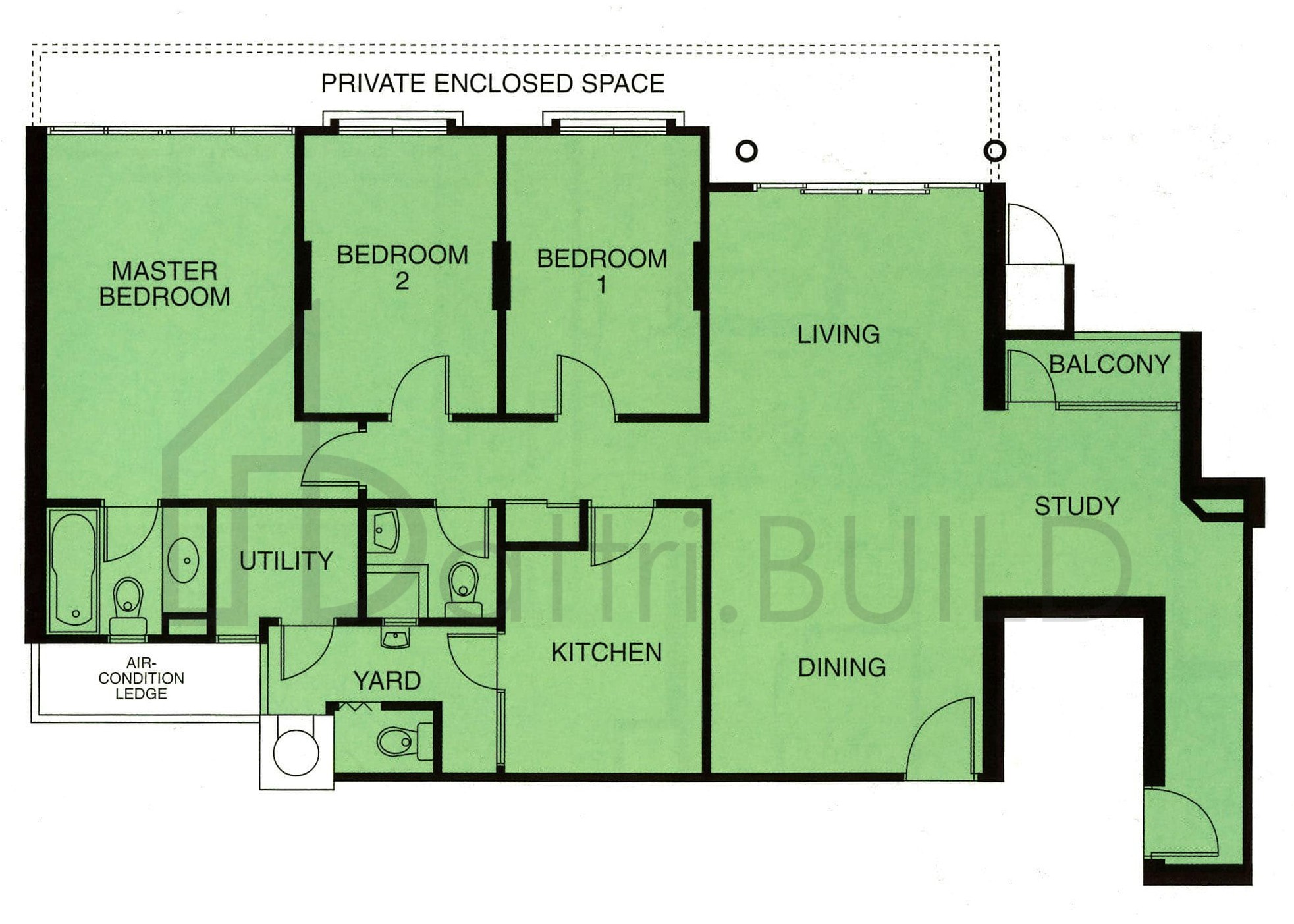 THE SUNNY SPRING T (PES) floorplan (watermarked)