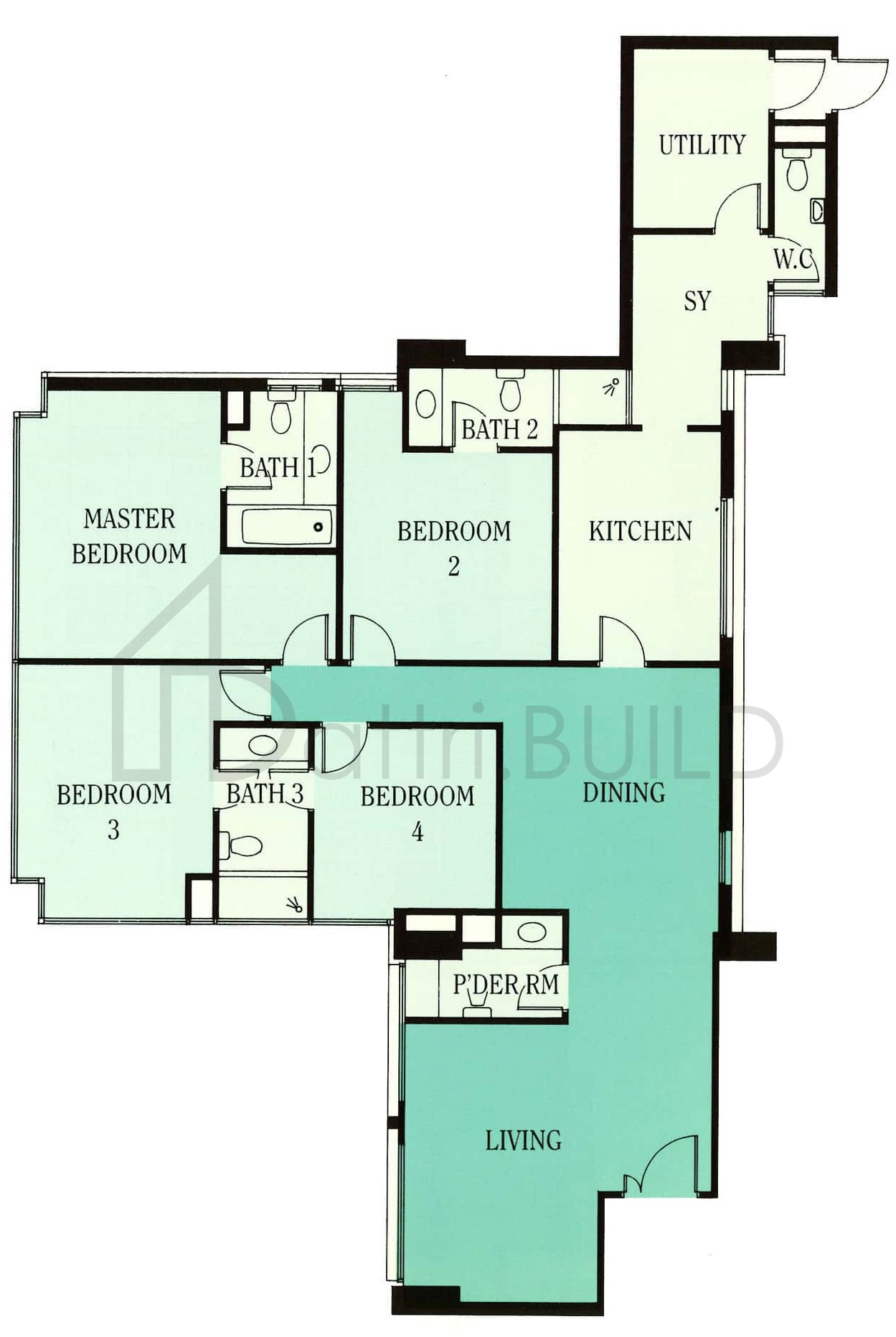 UE SQUARE 4B floorplan (watermarked)