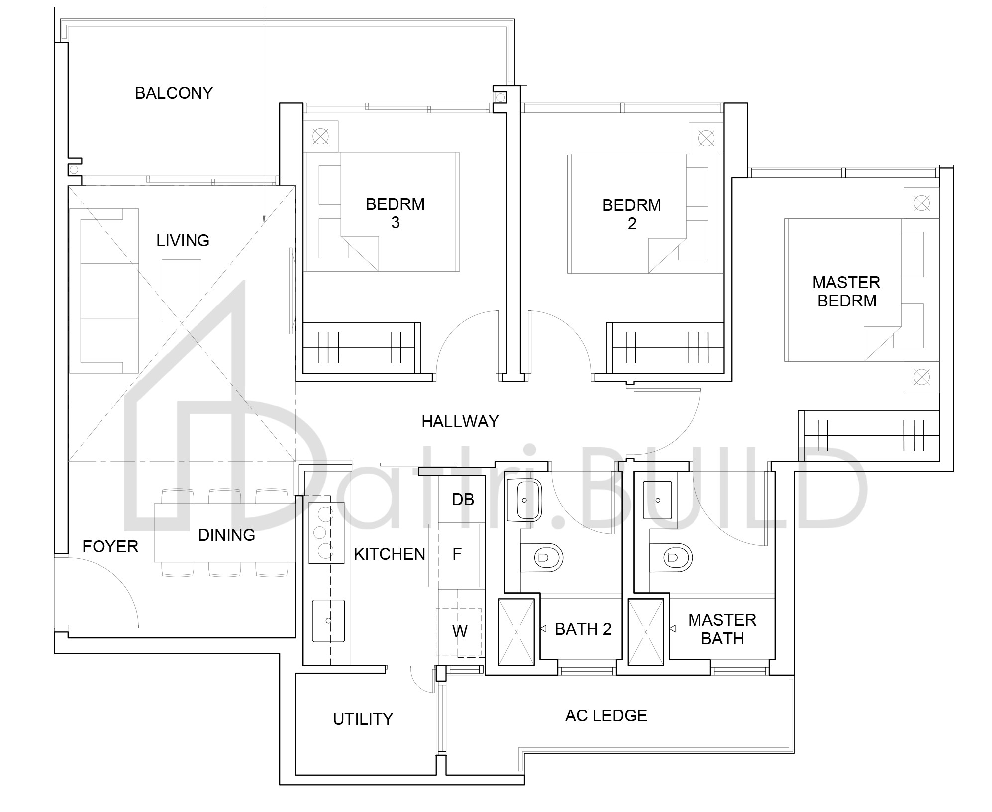 PARC CANBERRA C4 floorplan (watermarked)