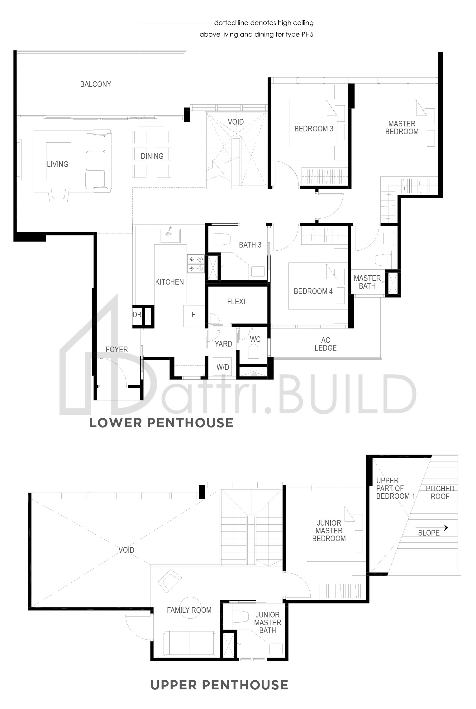 THE GAZANIA PH5 floorplan (watermarked)