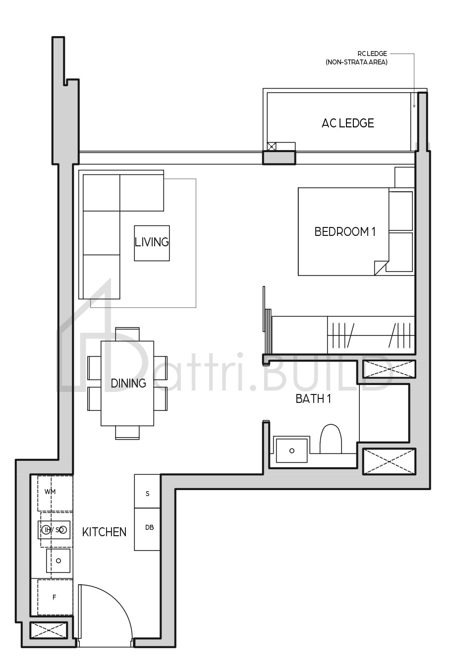 MIDTOWN BAY A3 floorplan (watermarked)