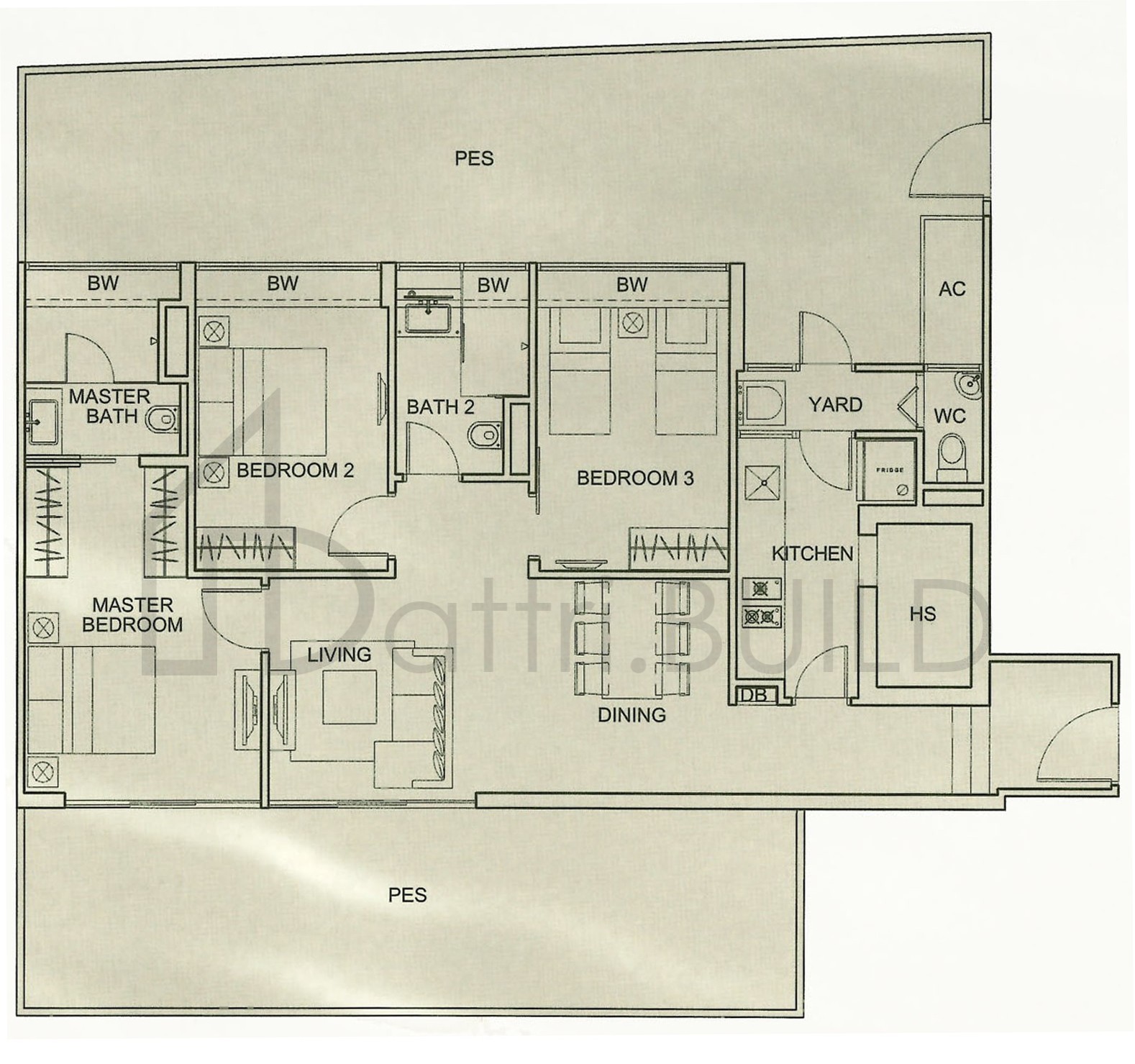 BLUWATERS 2 CG floorplan (watermarked)