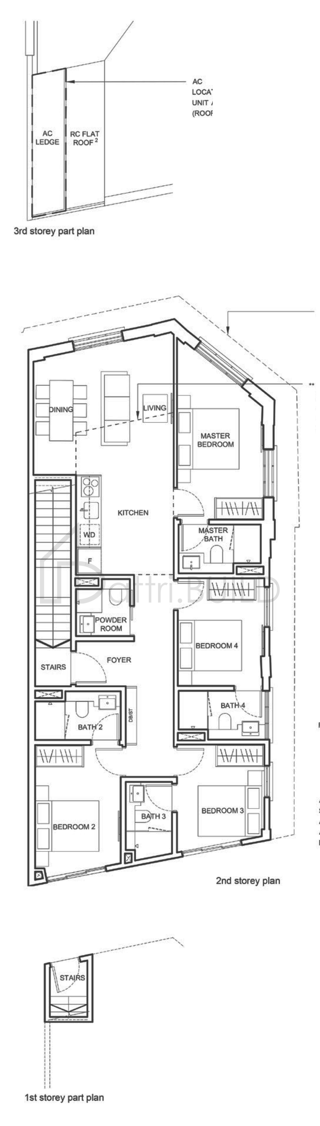 1953 @ TESSENSOHN HD1 floorplan (watermarked)