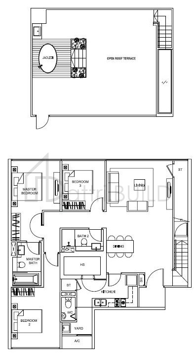 WILKIE STUDIO PHC6 floorplan (watermarked)