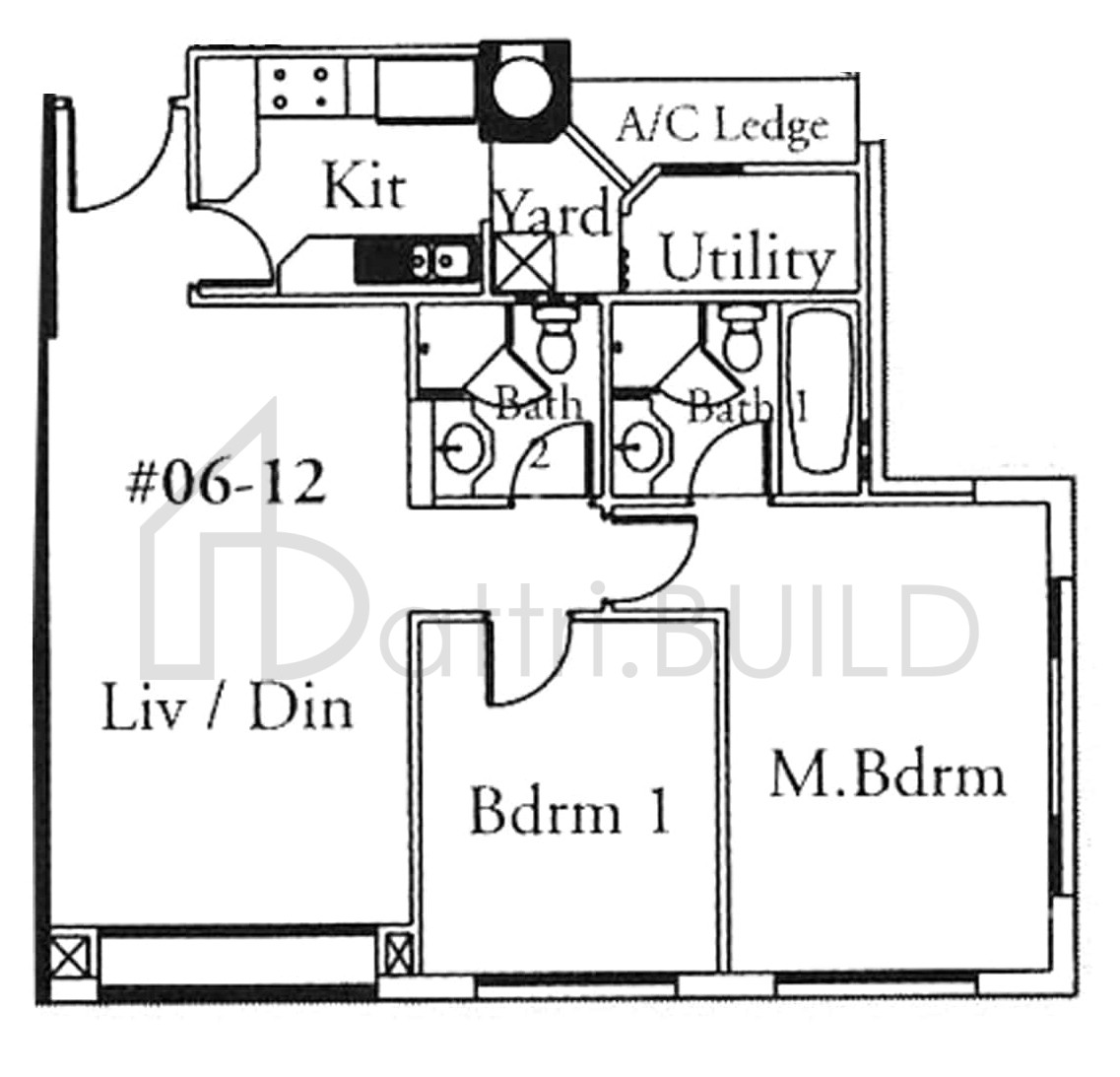 BURLINGTON SQUARE B1 floorplan (watermarked)