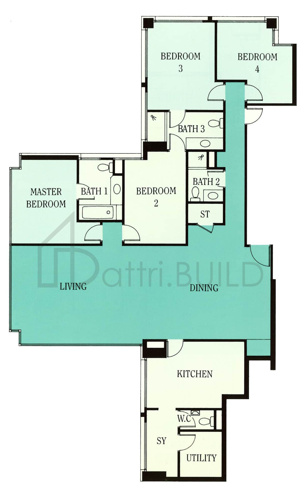 UE SQUARE 4C floorplan (watermarked)