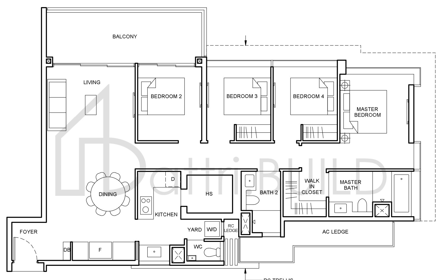 FORETT AT BUKIT TIMAH D3 floorplan (watermarked)