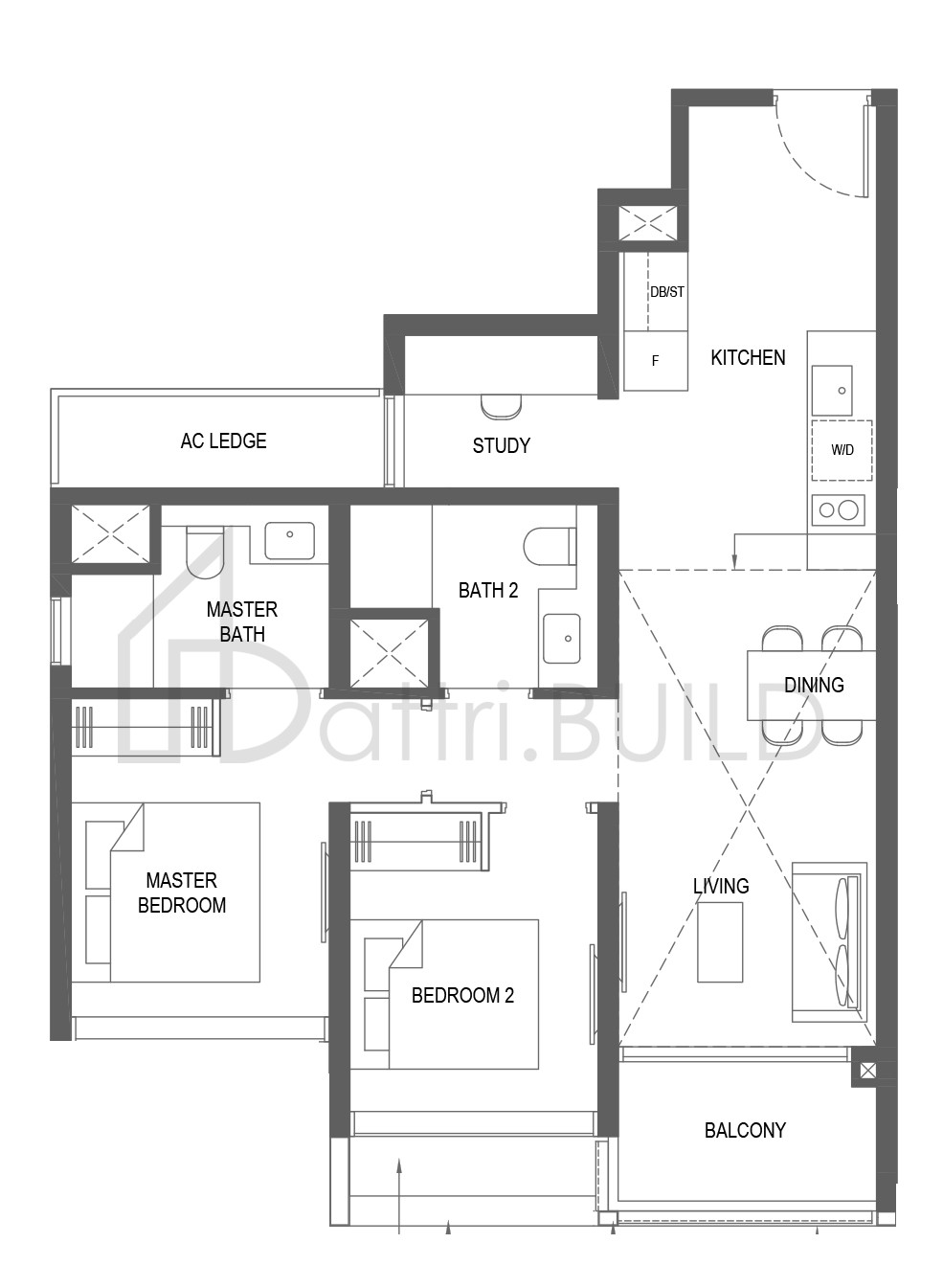 THE M BS5 floorplan (watermarked)