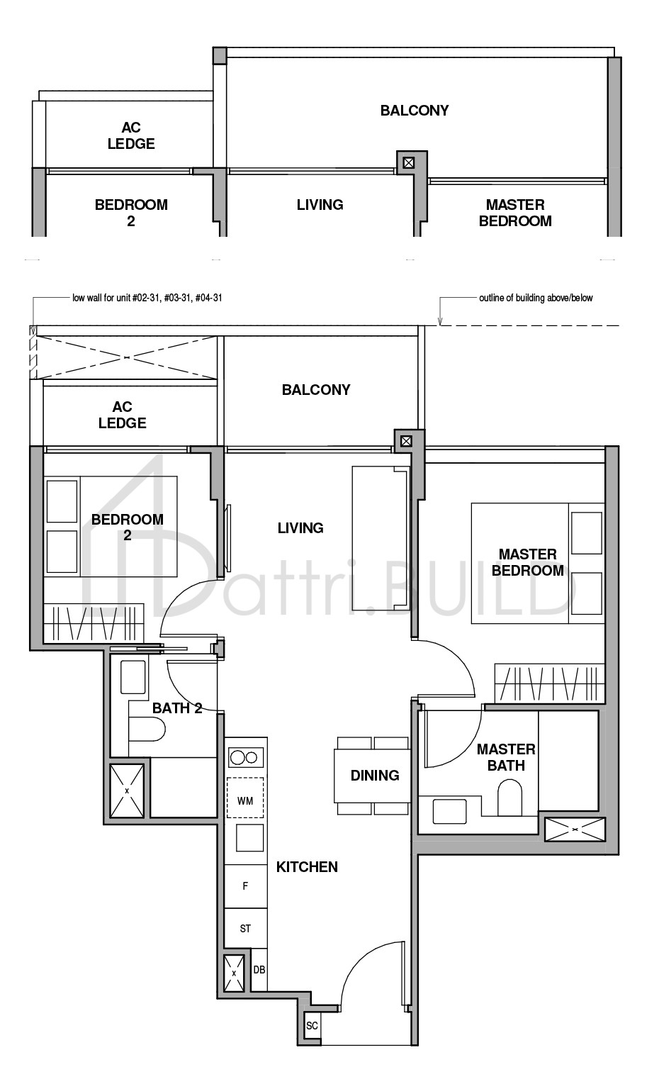 ROYALGREEN BP-1(h) floorplan (watermarked)