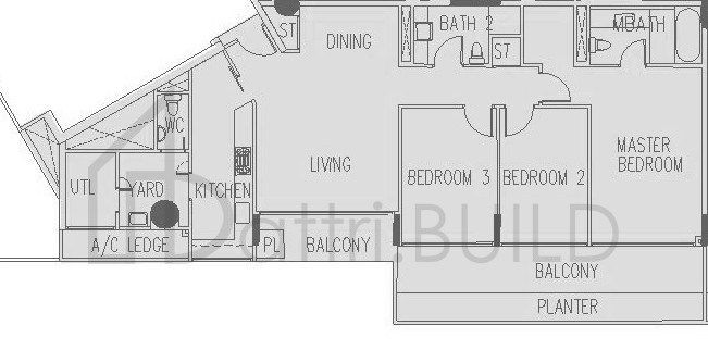 THE INTERLACE B6(167) floorplan (watermarked)