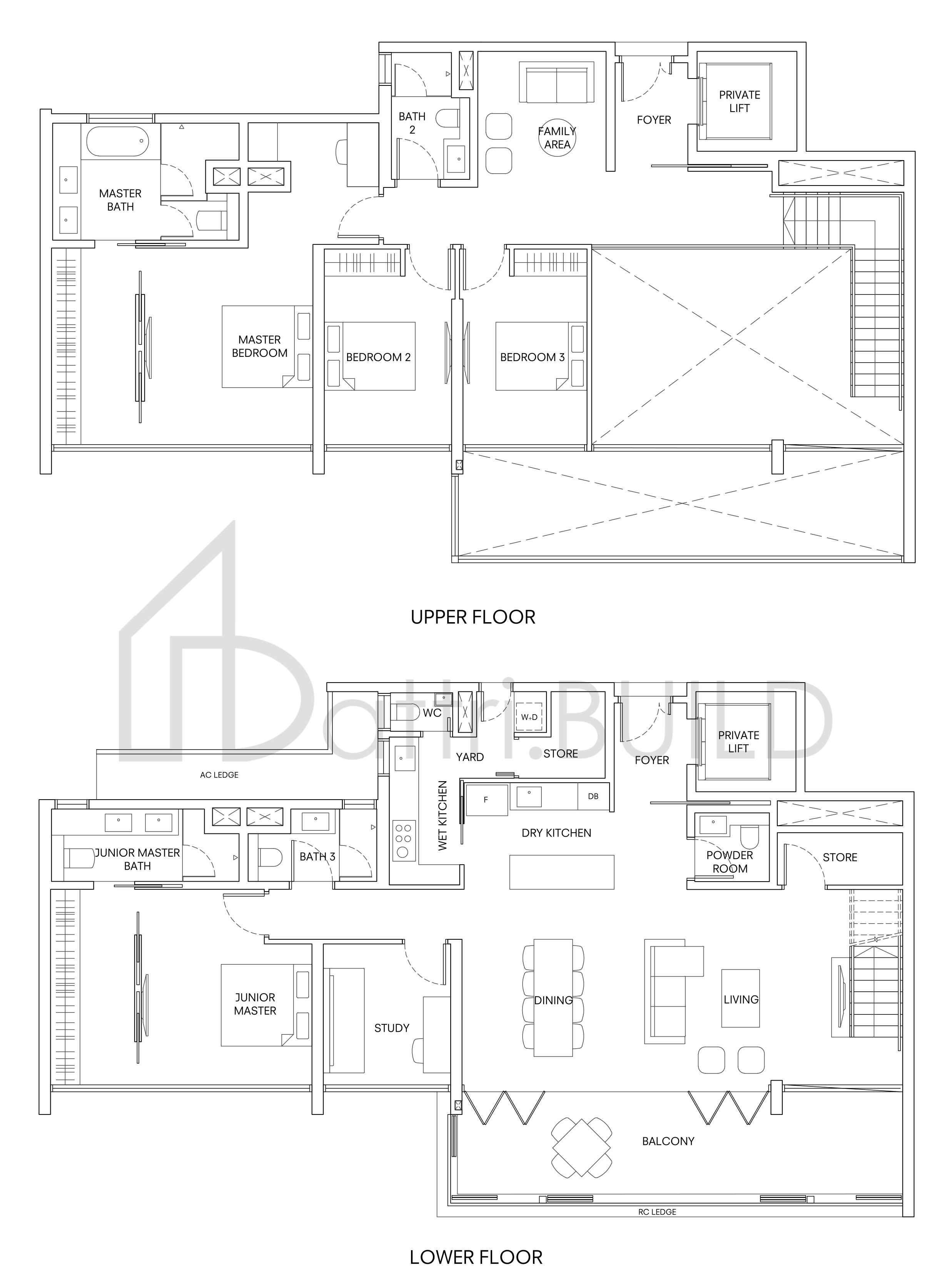 ONE HOLLAND VILLAGE RESIDENCES D2 floorplan (watermarked)