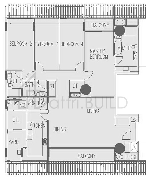 THE INTERLACE D7(232) floorplan (watermarked)