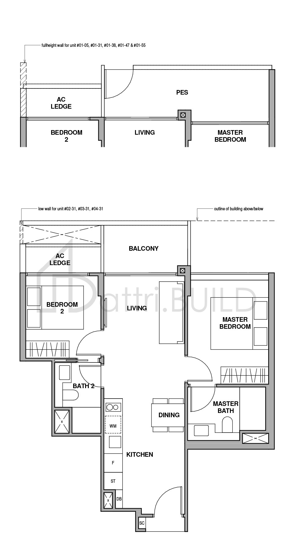 ROYALGREEN BP-1(p) floorplan (watermarked)