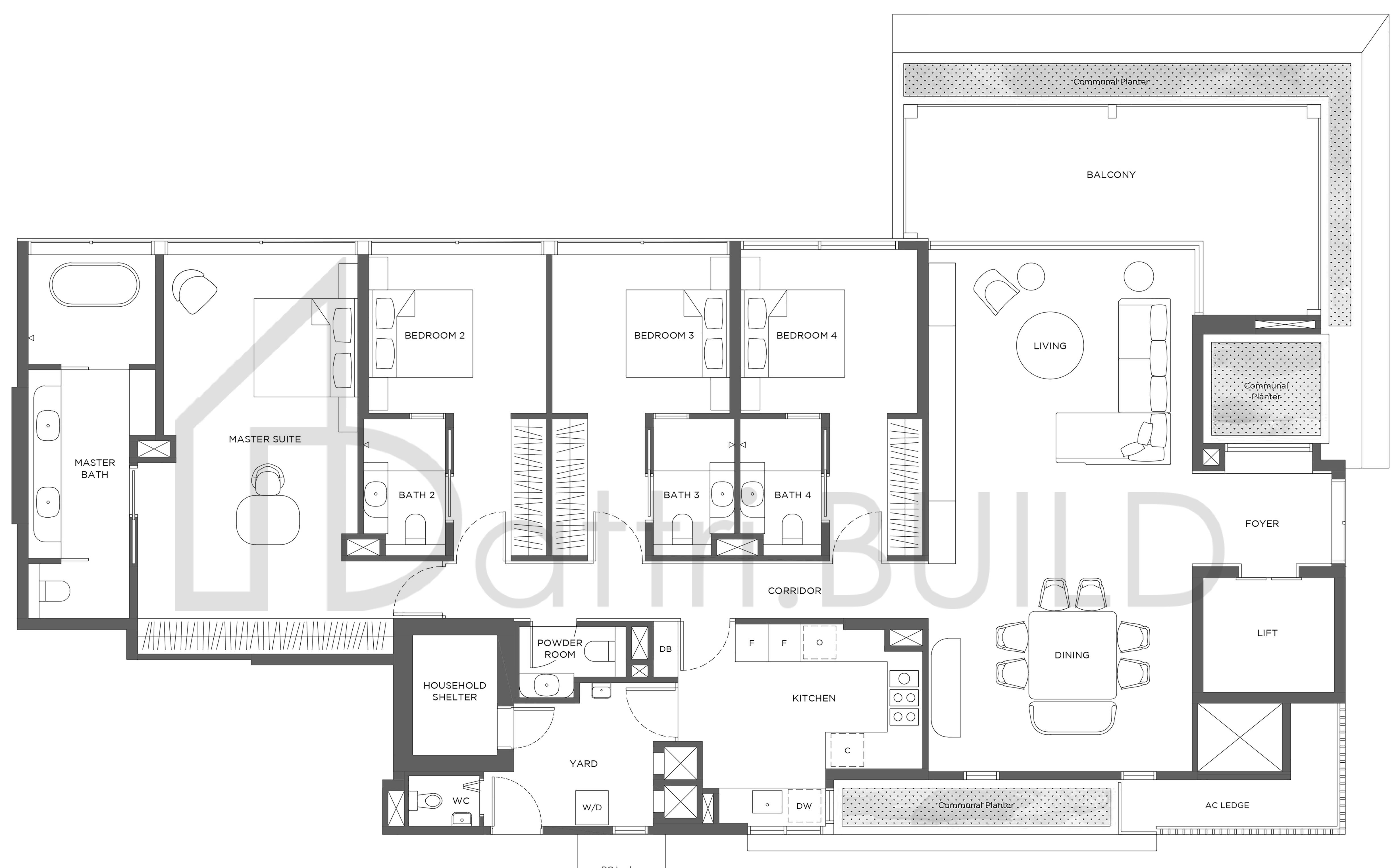 15 HOLLAND HILL 4BR-a1 floorplan (watermarked)
