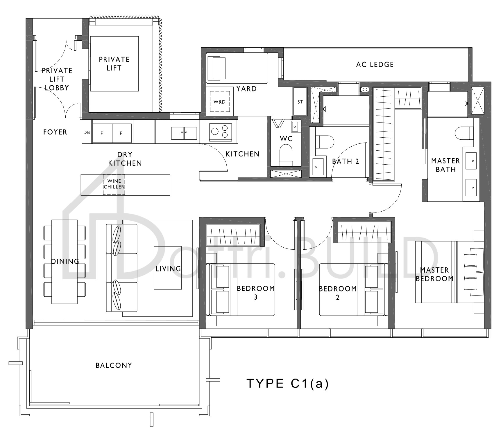 THE HYDE C1 floorplan (watermarked)