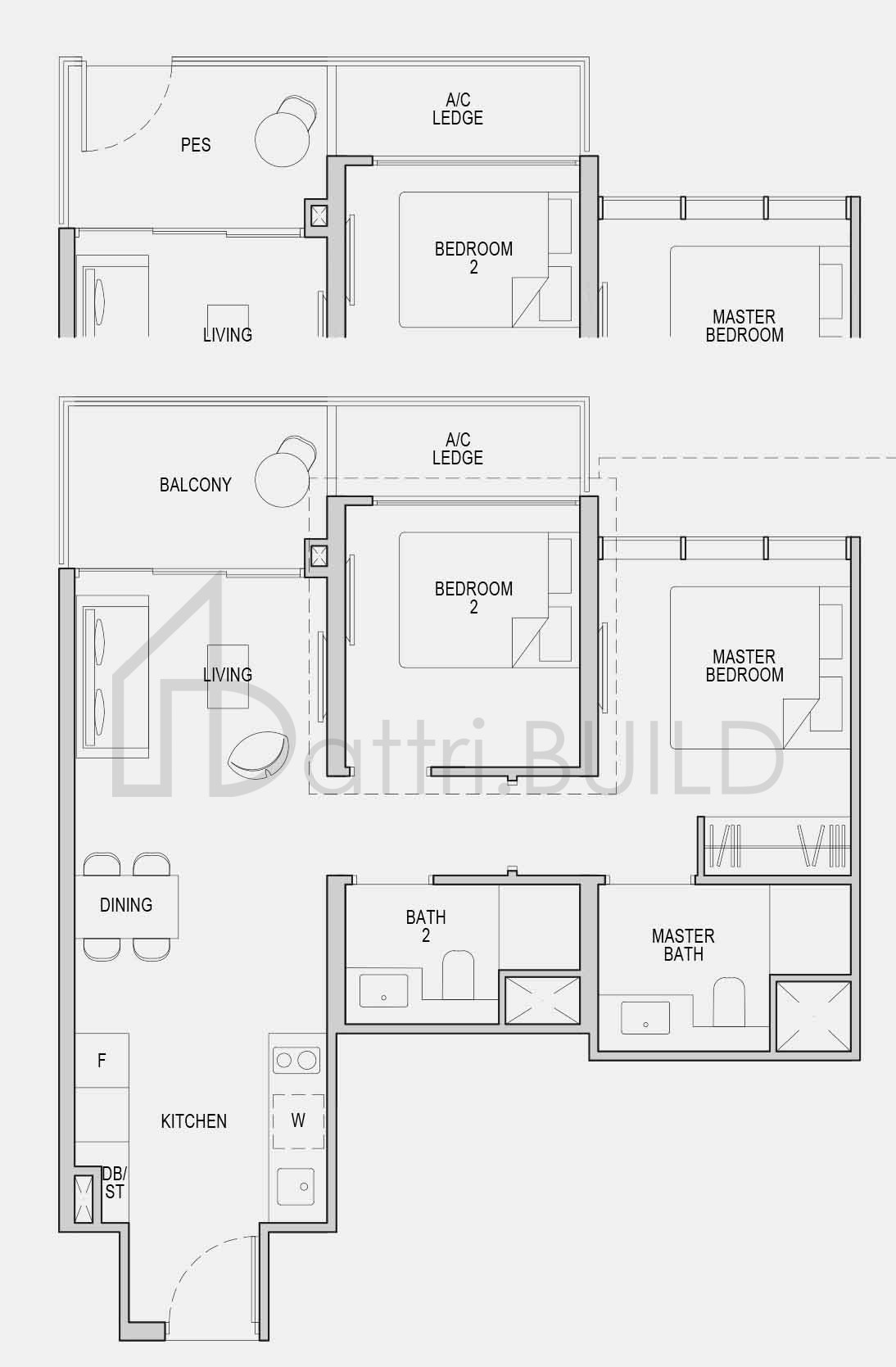 KOPAR AT NEWTON 2D1a-G floorplan (watermarked)