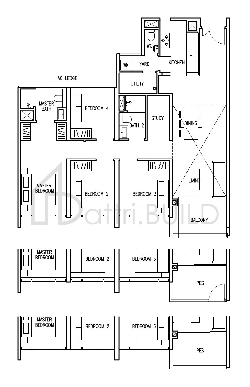THE COMMODORE D2(p2) floorplan (watermarked)