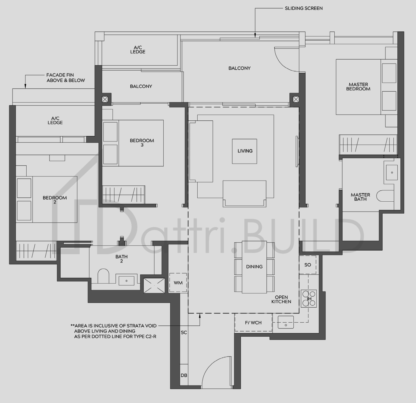 MEYER MANSION C2-R floorplan (watermarked)