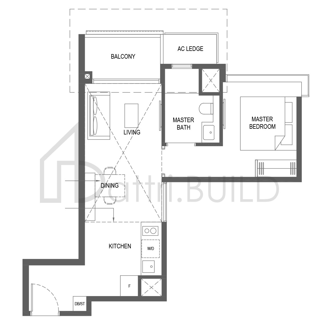 THE M A5 floorplan (watermarked)