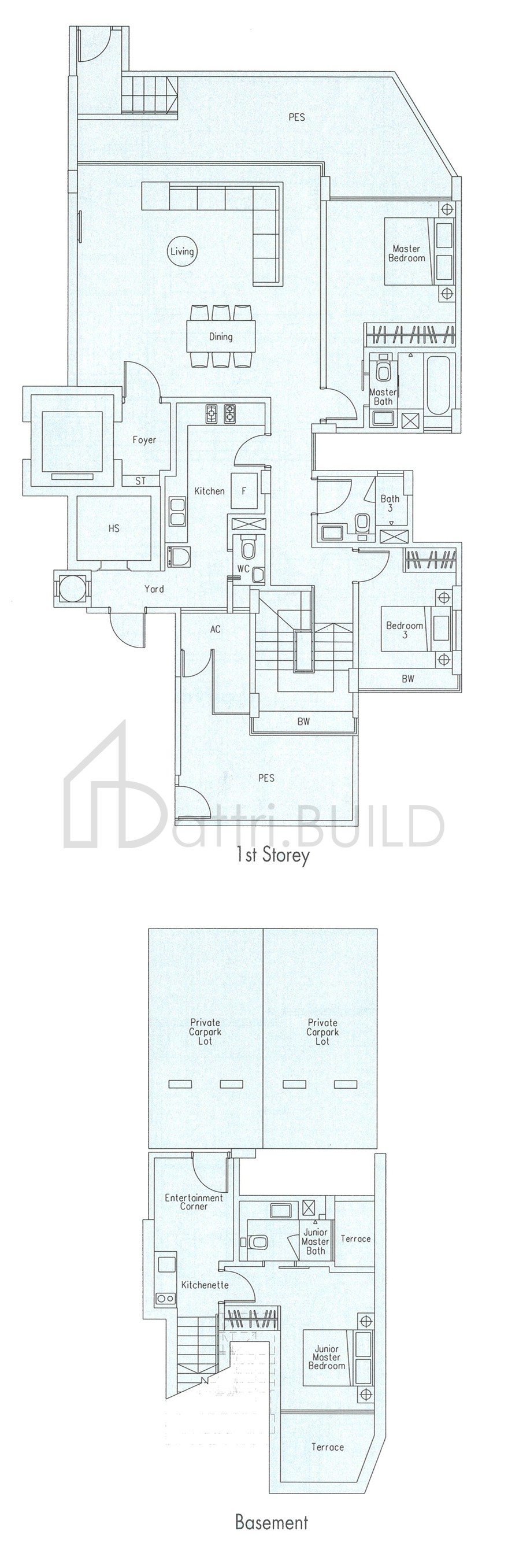 THE BEVERLY B2-G floorplan (watermarked)
