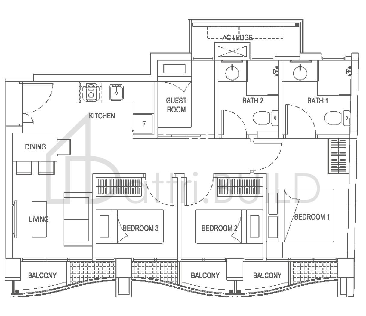 CENTRAL IMPERIAL C6 floorplan (watermarked)