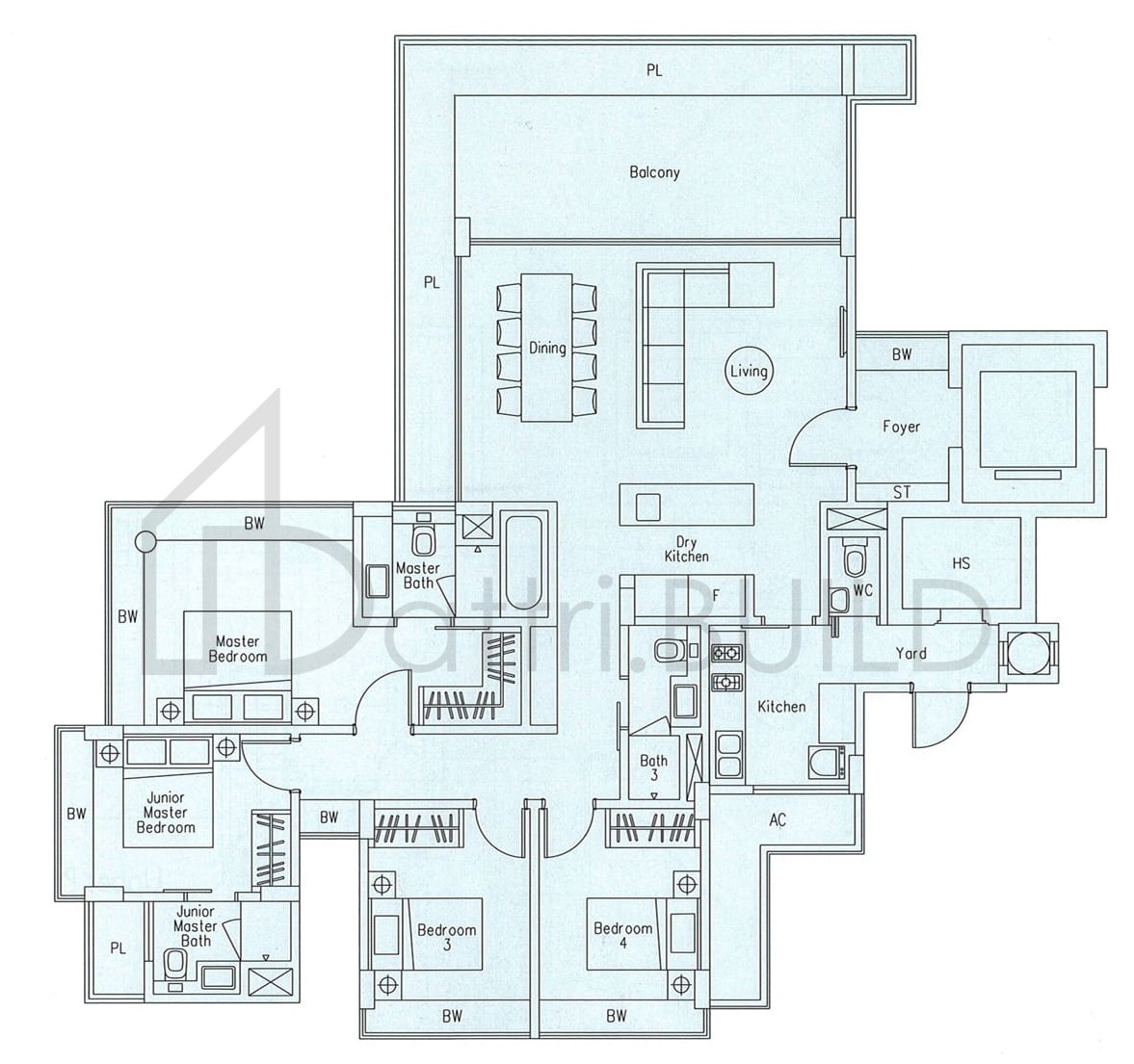 THE BEVERLY C2 floorplan (watermarked)