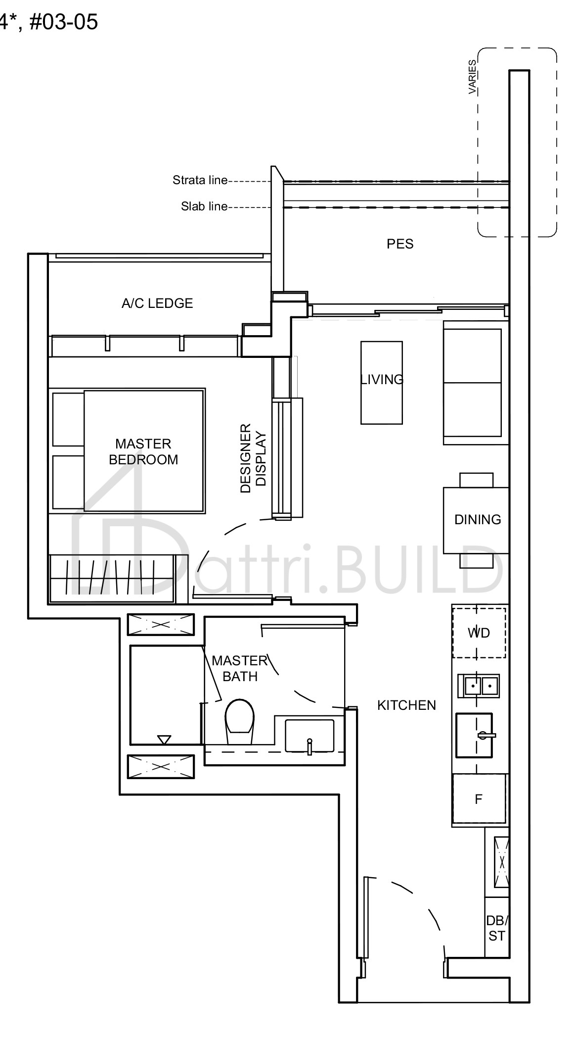 HAUS ON HANDY A3(p) floorplan (watermarked)