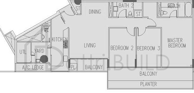 THE INTERLACE B6(168) floorplan (watermarked)