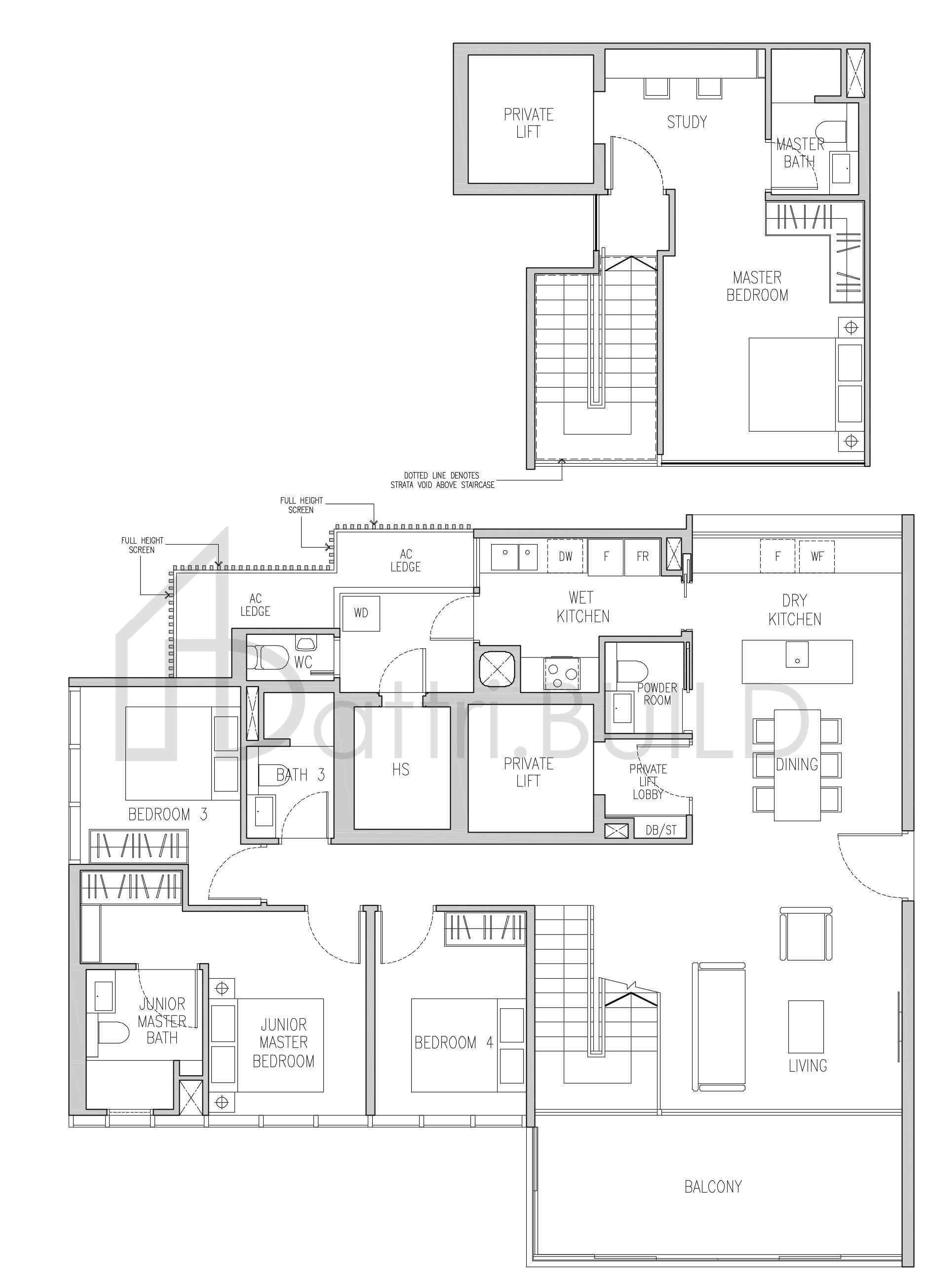 VAN HOLLAND L2a floorplan (watermarked)