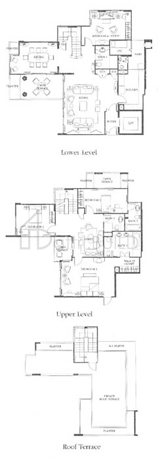 THE TESSARINA P3(o/r) floorplan (watermarked)