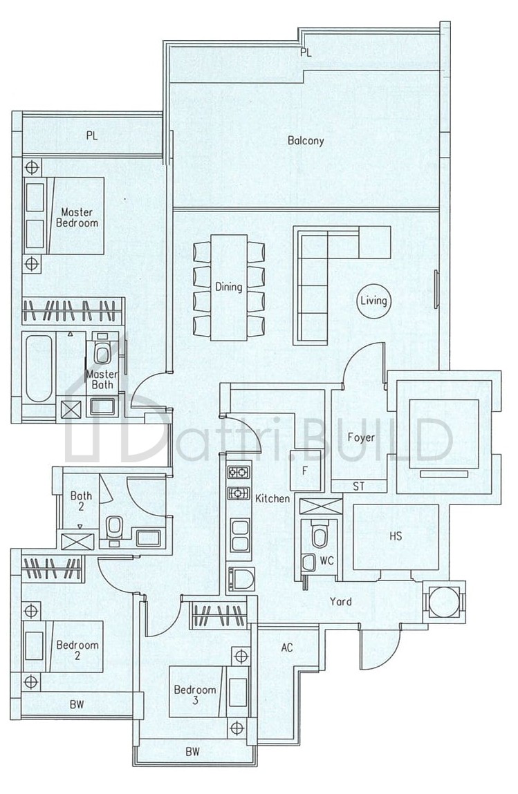 THE BEVERLY B1c floorplan (watermarked)