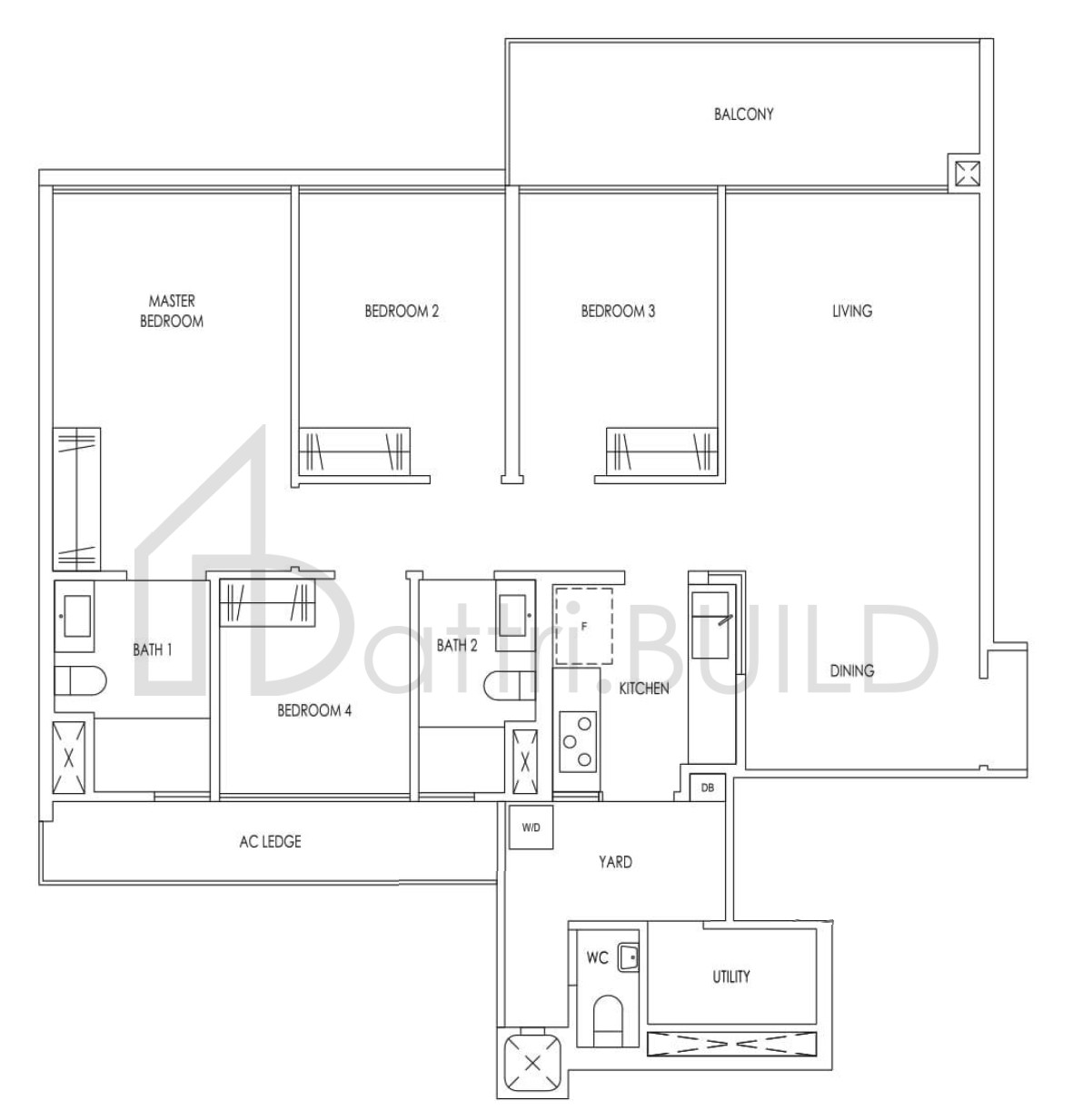 TREASURE AT TAMPINES D7P floorplan (watermarked)
